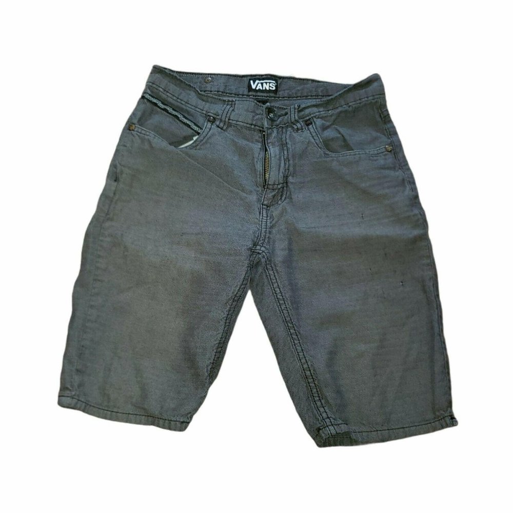 Vans Boy's Shorts Youth 12 Gray (Fit like 8-10)